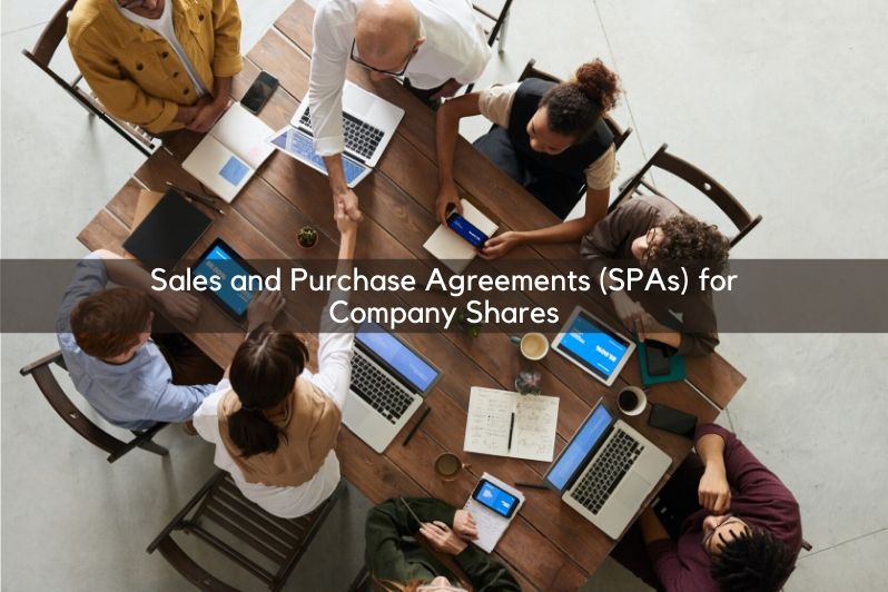Sales and Purchase Agreements (SPAs) for Company Shares
