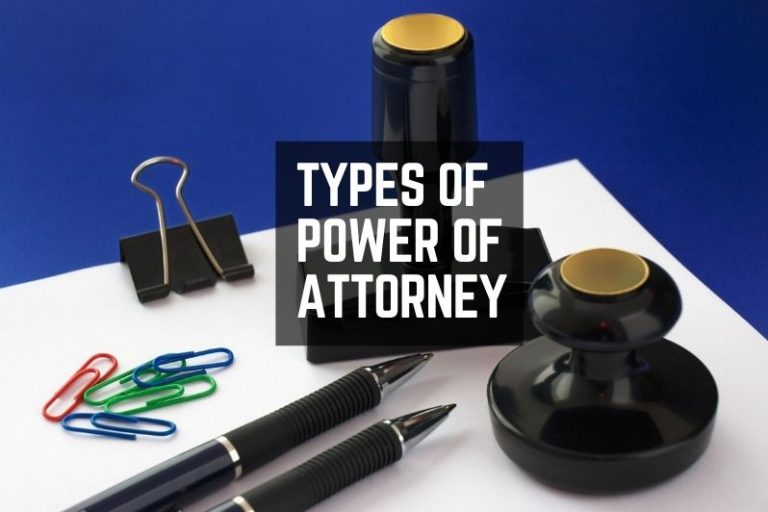 Are There Different Types Of Power Of Attorney