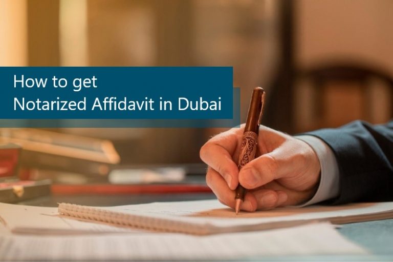 How To Notarize An Affidavit In Dubai UAE Notarized Affidavit Of Support