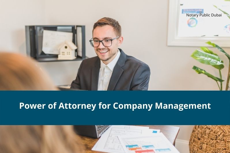 Power of Attorney for Company Management