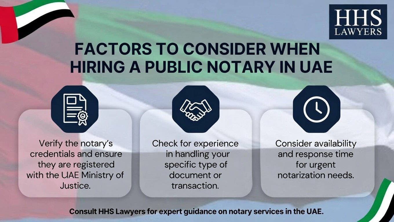 Factors to consider when hiring public notary